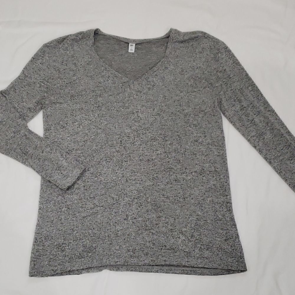 Adorable long grey sweater